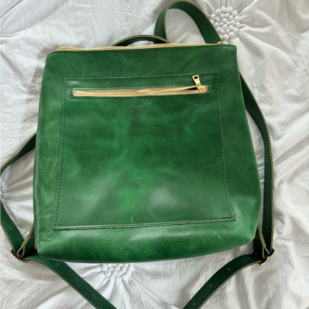Portland Leather Goods tote backpack